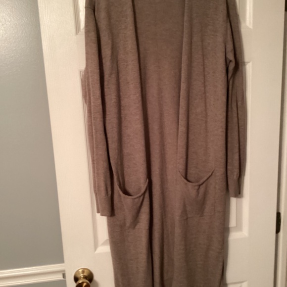 Midi length fine knit cardigan - Picture 3 of 4